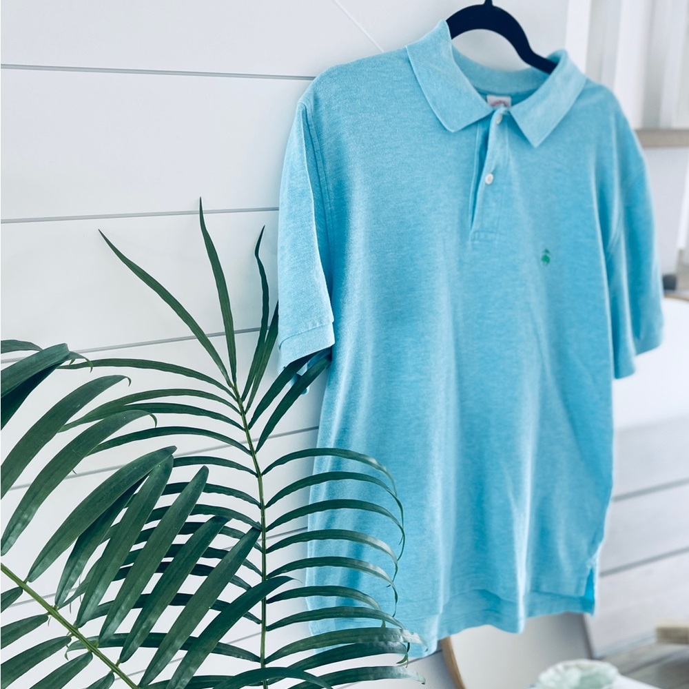 Brooks Brothers Cotton Golf Shirt, Sz M